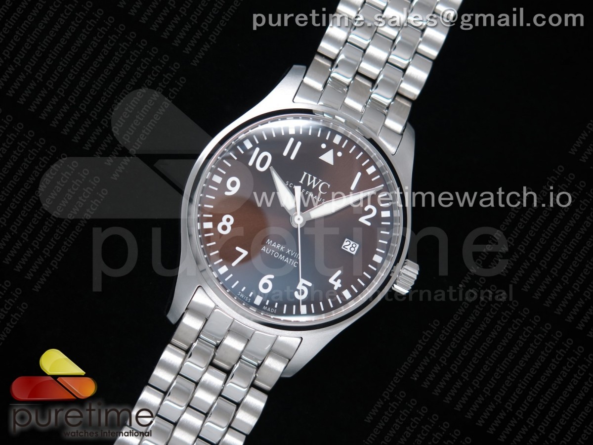 V7공장 마크18 브라운다이얼 브슬 / Mark XVIII V7F 11 Best Edition Brown Dial on SS Bracelet ETA2892