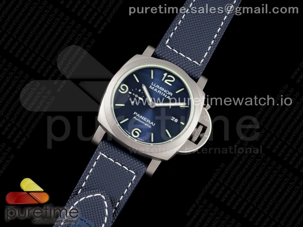 VS공장 파네라이 PAM1117 티타늄 블루다이얼 / PAM1117 Titanium VSF 11 Best Edition Blue Dial on Blue Kevlar Composite Strap P.9010 Clone (Free leather strap)