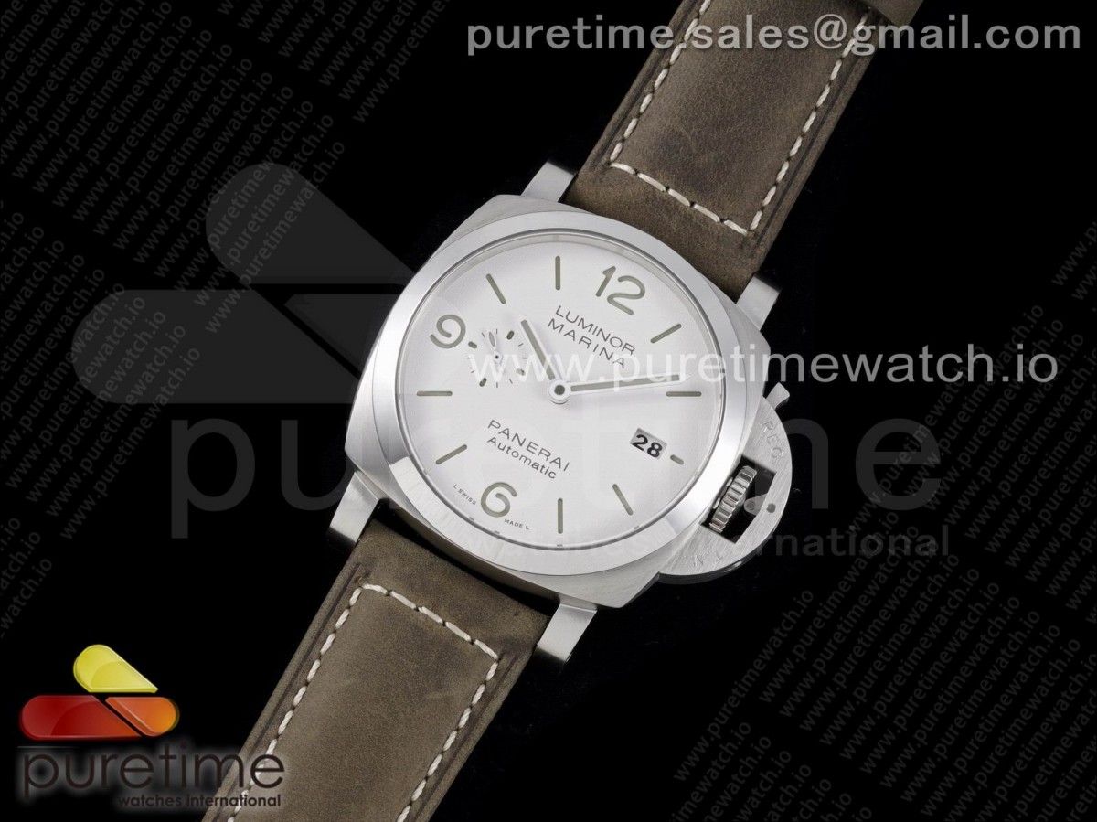 VS공장 파네라이 PAM1314 화이트다이얼 / PAM 1314 VSF 11 Best Edition White Dial on Gray Asso Strap P.9010 Clone