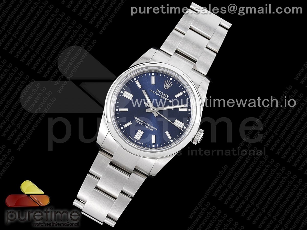 GM공장 롤렉스 오이스터 퍼페츄얼 36MM 12600 블루다이얼 브슬 / Oyster Perpetual 36mm 126000 GMF 11 Best Edition 904L Steel Blue Dial on SS Bracelet SA3230
