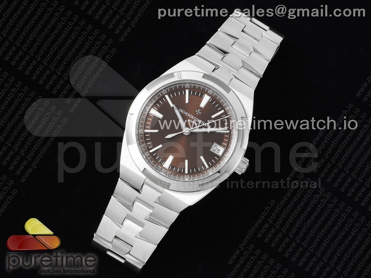 ZF공장 바쉐론콘스탄틴 오버시즈 4500v 브라운/Overseas 4500V SS ZF 11 Best Edition Brown Dial on SS Bracelet A5100
