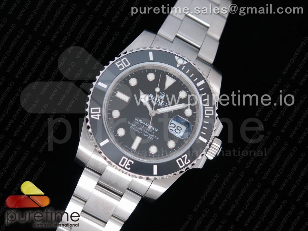 NAIL공장 롤렉스 서브마리너 블랙데이트 904L / Submariner 116610 LN Black Ceramic NAIL Maker 904L 11 Best Edition on SS Bracelet SA3135