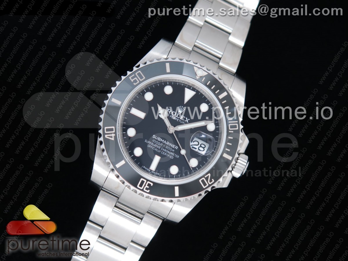 ZZ공장 롤렉스 서브마리너 블랙데이트 V3 2836무브먼트 904L / Submariner 116610 LN Black Ceramic ZZF 904L 11 Best Edition on SS Bracelet A2836