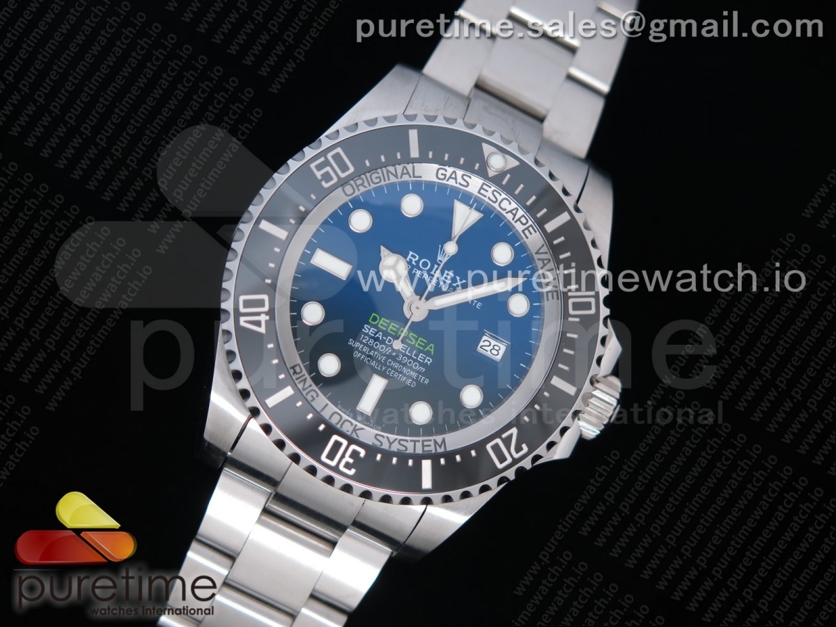 눕공장 롤렉스 씨드웰러 딥씨 디블루 2836 904L / Sea-Dweller 126660 'D-Blue' Noob 11 Best Edition 904L SS Case and Bracelet A2836