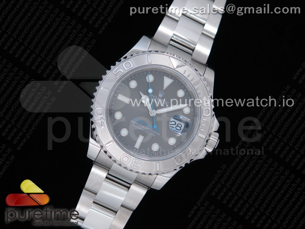 GM공장 롤렉스 요트마스터 그레이다이얼 브슬 / Yacht-Master 126622 GM 11 Best Edition 904L Steel Gray Dial on SS Bracelet SA3235