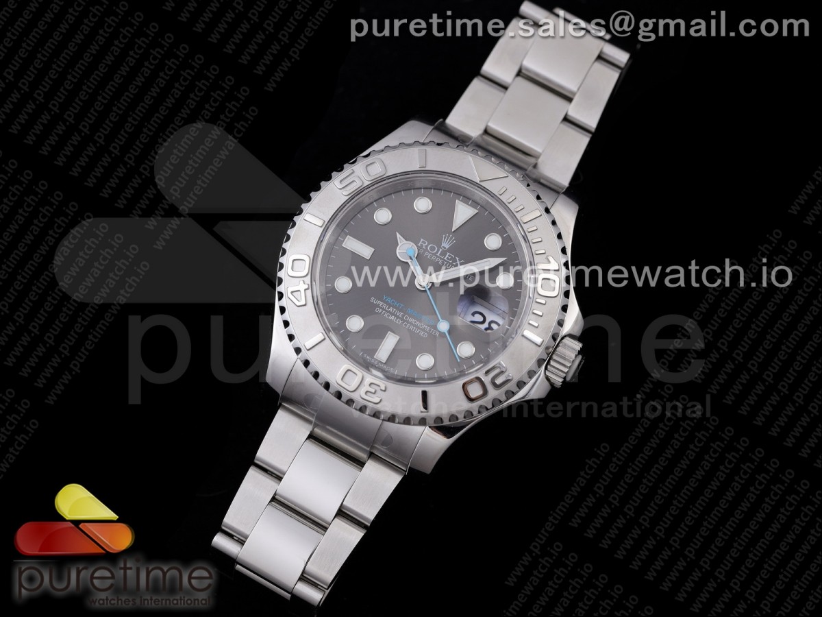 AR공장 롤렉스 요트마스터 그레이 다이얼 2824 904L / Yacht-Master 116622 ARF 11 Best Edition 904L Steel Gray Dial on SS Bracelet A2824