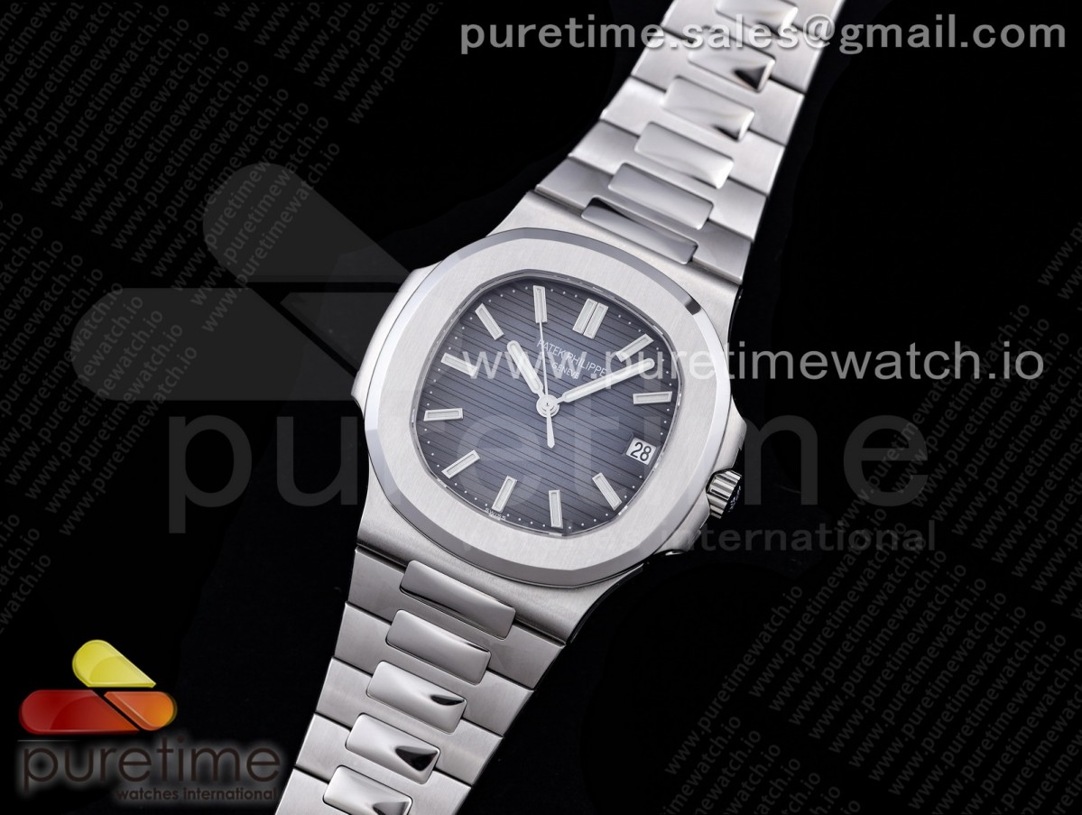 GR공장 V2 파텍필립 노틸러스 5711 그레이다이얼 브슬 / Nautilus 5711 SS GRF 11 Best Edition Gray Textured Dial on SS Bracelet 324CS