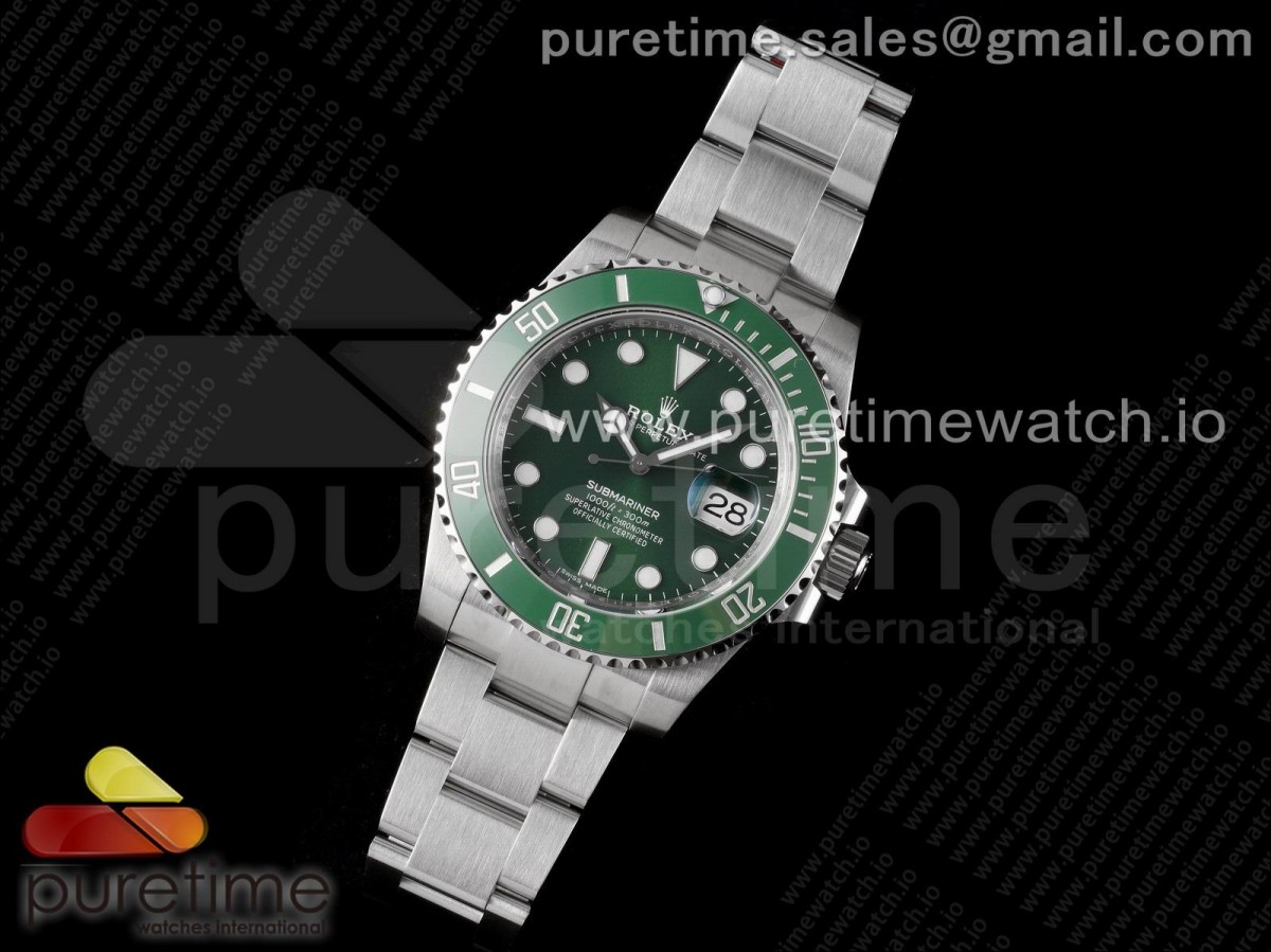 VS공장 롤렉스 서브마리너 그린 904L 3135 / Submariner 116610 LV Green Ceramic 904L Steel VSF 11 Best Edition VS3135