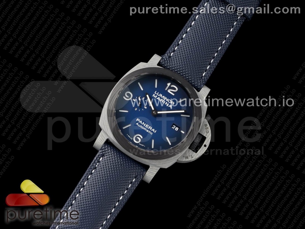 VS공장 파네라이 PAM1663 카본 블루다이얼 / PAM 1663 Carbotech VSF 11 Best Edition Blue Dial on Blue Kevlar Composite Strap P.9010 Clone