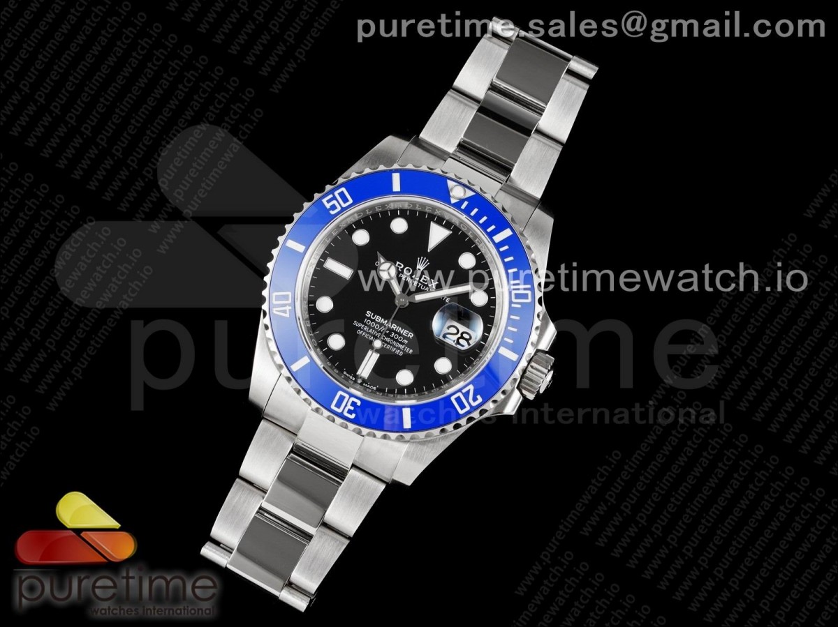 EW공장 롤렉스 서브마리너 블루 신형 41MM / Submariner 41mm 126619 LB Blue Ceramic EWF Black Dial on SS Bracelet A3235