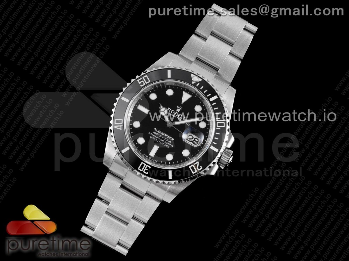 EW공장 롤렉스 서브마리너 블랙데이트 신형 41MM / Submariner 41mm 126610 LN Black Ceramic EWF Black Dial on SS Bracelet A3235