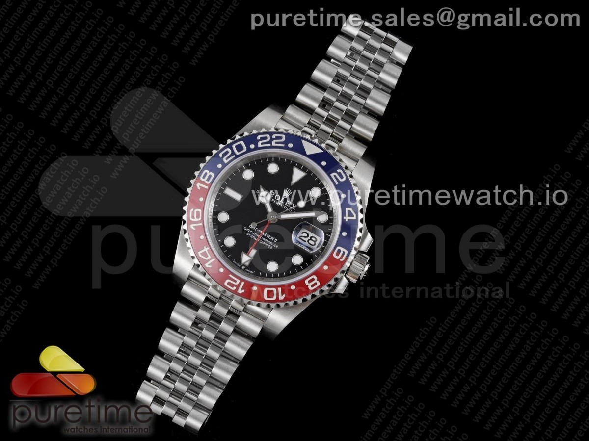 VR공장 롤렉스 GMT마스터 펩시 레드앤블루 3285 쥬빌레 / GMT-Master II 126710 BLRO Pepsi RedBlue Ceramic 904L Steel VRF 11 Best Edition SA3285 CHS MAX Version