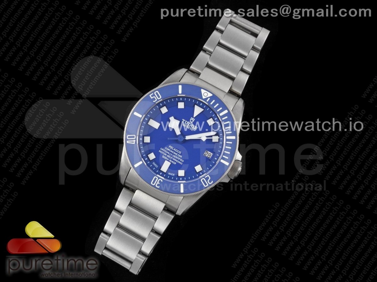 XF공장 튜더 펠라고스 블루 티타늄 V5 / Blue Pelagos XF 11 Best Edition on Titanium Bracelet A2824 V5  