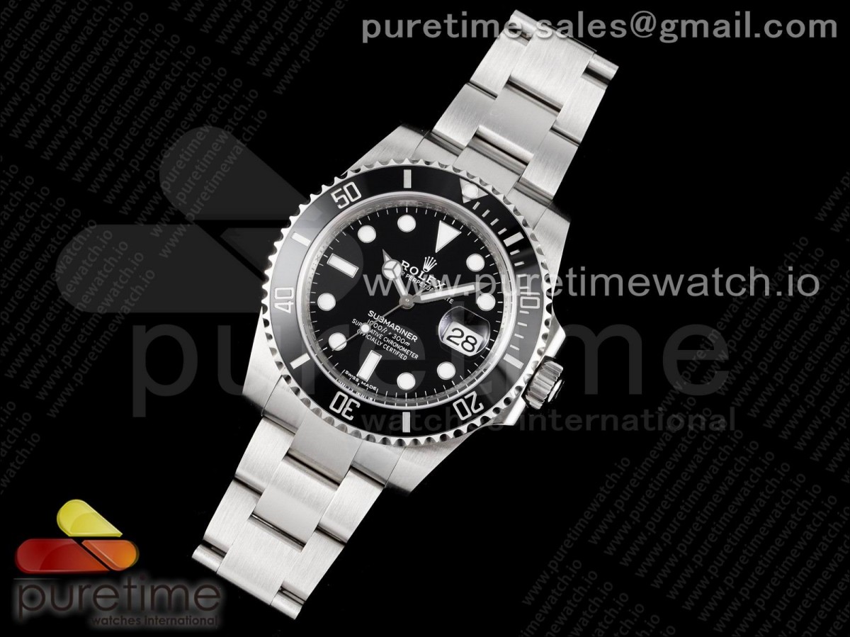 ZR공장 롤렉스 서브마리너 블랙 데이트 40MM 3135 / Submariner 116610 LN Black Ceramic ZRF 11 Best Edition on SS Bracelet VR3135 (CF Bezel)