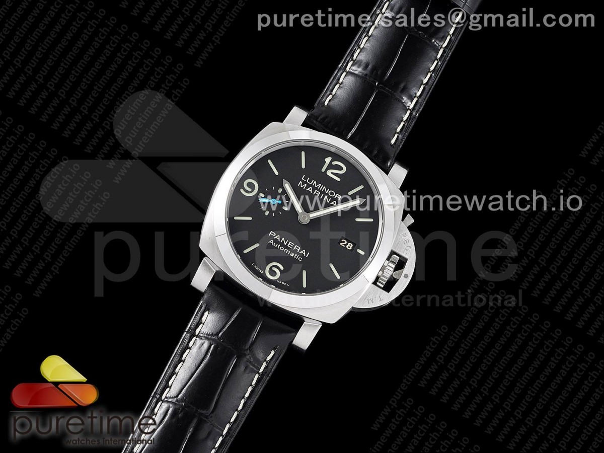 VS공장 파네라이 PMA1312W 블랙다이얼 블랙가죽 / PAM1312 W VSF 11 Best Edition Black Dial on Black Leather Strap P.9010 Clone