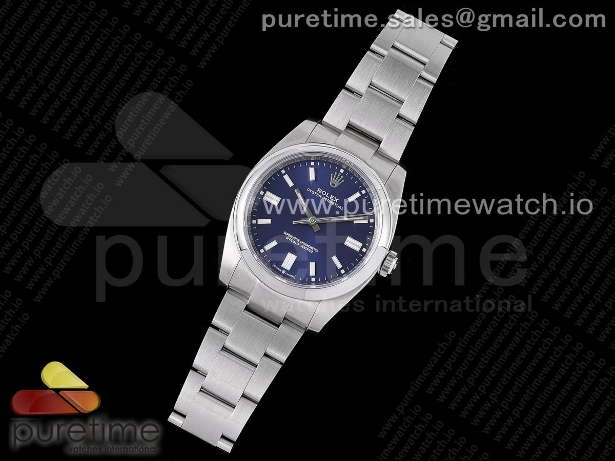 KR공장 롤렉스 오이스터퍼페츄얼 36MM 딥블루다이얼 브슬 / Oyster Perpetual 126000 36mm KRF 11 Best Edition 904L Steel Deep Blue Dial A2824