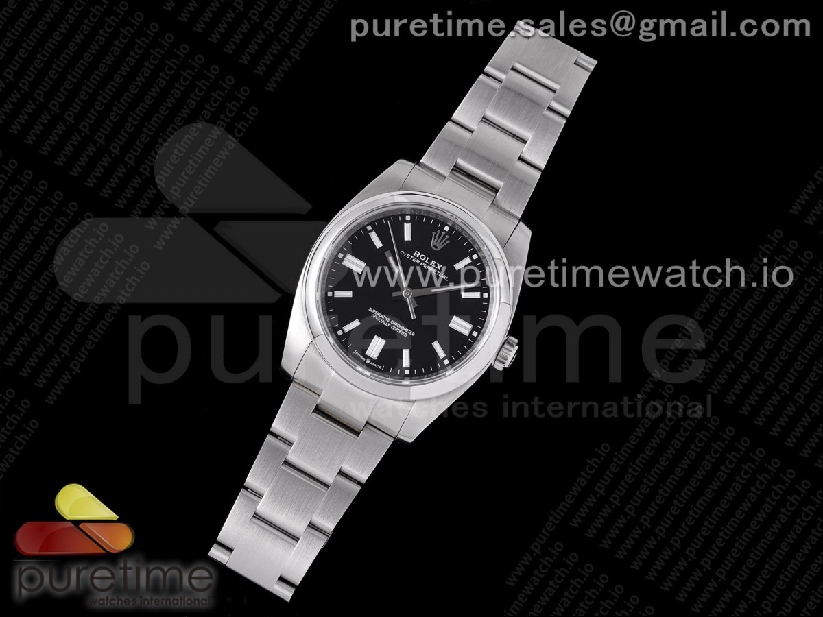 KR공장 롤렉스 오이스터퍼페츄얼 36MM 블랙다이얼 브슬 / Oyster Perpetual 126000 36mm KRF 11 Best Edition 904L Steel Black Dial A2824