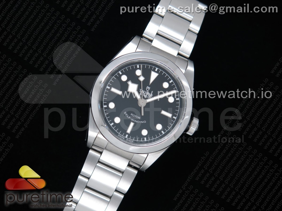 KR공장 V3 튜더 블랙베이 36 블랙다이얼 브슬 / Black Bay 36 Black Dial on SS Bracelet A2824 V3