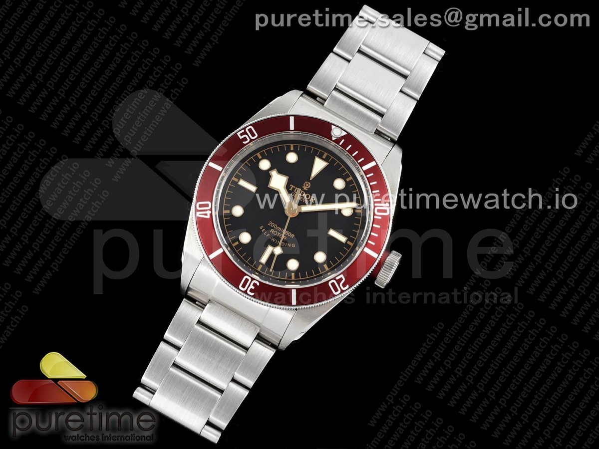 ZF공장 V6 튜더 블랙베이 헤리티지 레드 브슬 / Heritage Black Bay ZF 11 Best Edition on Bracelet A2824 V6 ( Red)