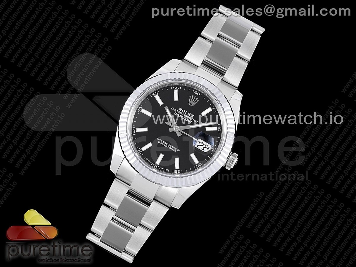 VS공장 롤렉스 데이저스트 41MM 블랙바인덱스 오이스터브슬 VS3235 / DateJust 41 126334 904L SS VSF 11 Best Edition Black Dial on Oyster Bracelet VS3235