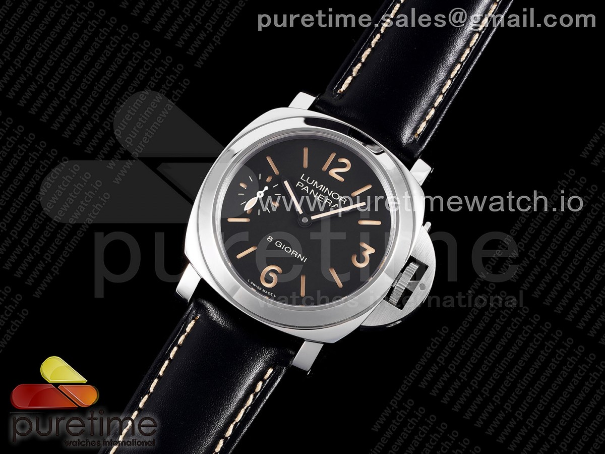 HW공장 파네라이 PAM915 루미노르 블랙 가죽 / PAM915 SS HWF 11 Best Edition on Black Leather Strap Strap A6497