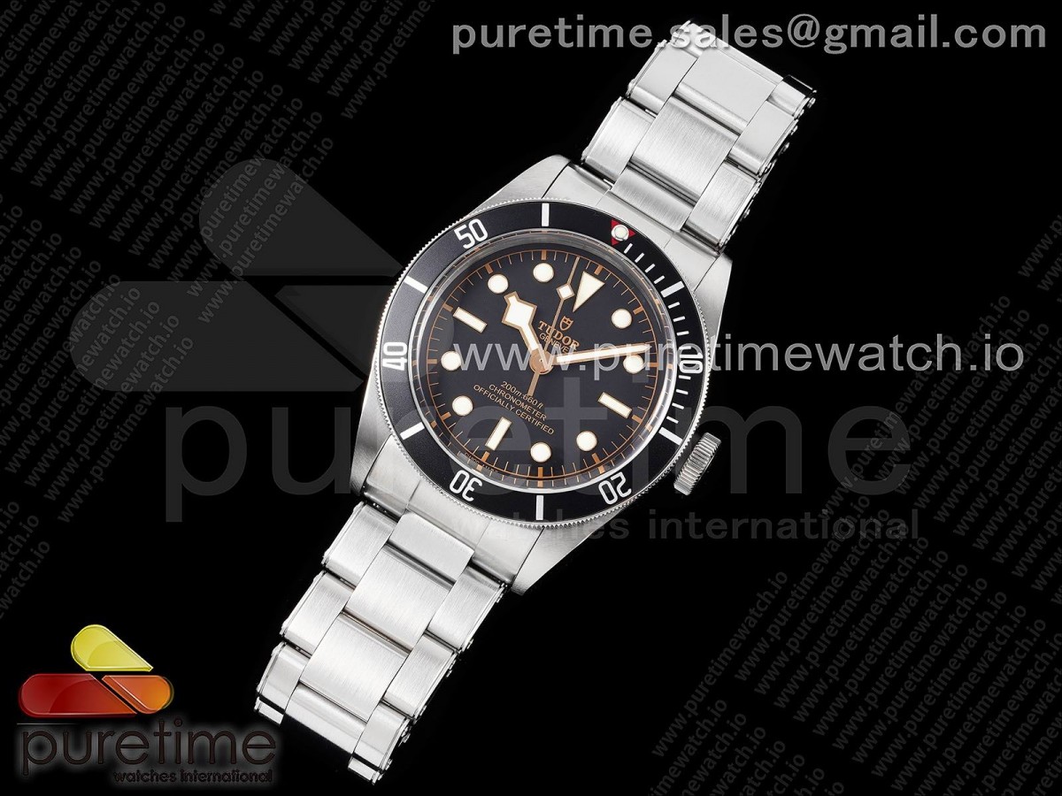 ZF공장 V5 튜더 블랙베이 헤리티지 블랙베젤 브슬 / Heritage Black Bay Black Bezel ZF 11 Best Edition on SS Bracelet A2824 V5