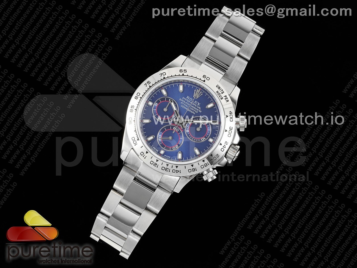 VR공장 롤렉스 데이토나 블루다이얼 브슬 7750 / Daytona 116509 VRF 11 Best Edition Blue Dial on SS Bracelet A7750