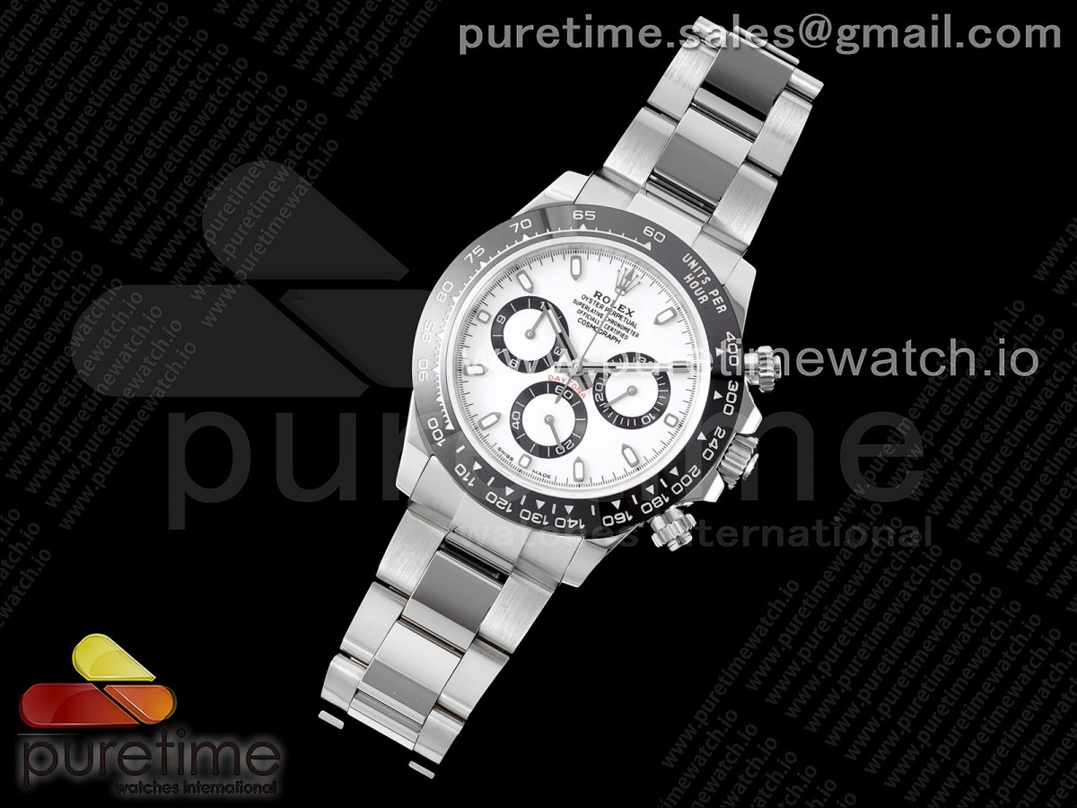 EW공장 롤렉스 데이토나 세라토나 화이트 브슬 / Daytona 116500 EWF 11 Best Edition 904L Steel White Dial on SS Bracelet A7750