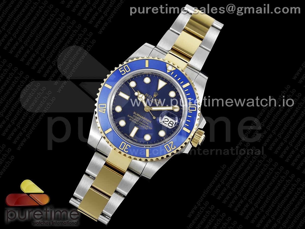 JD공장 롤렉스 서브마리너 청콤 블루콤비 / Submariner 116613 LB Blue Ceramic SSYG 904L Steel JDF 11 Best Edition VR3135