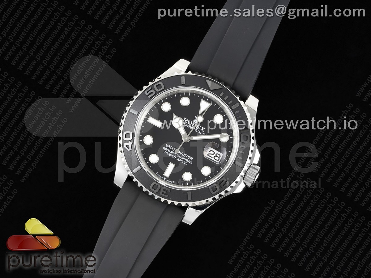 JD공장 롤렉스 요트마스터 41MM 블랙세라믹 러버 / Yacht-Master 42mm 226659 JDF 11 Best Edition 3D Black Ceramic Bezel on Oysterflex Strap VR3235