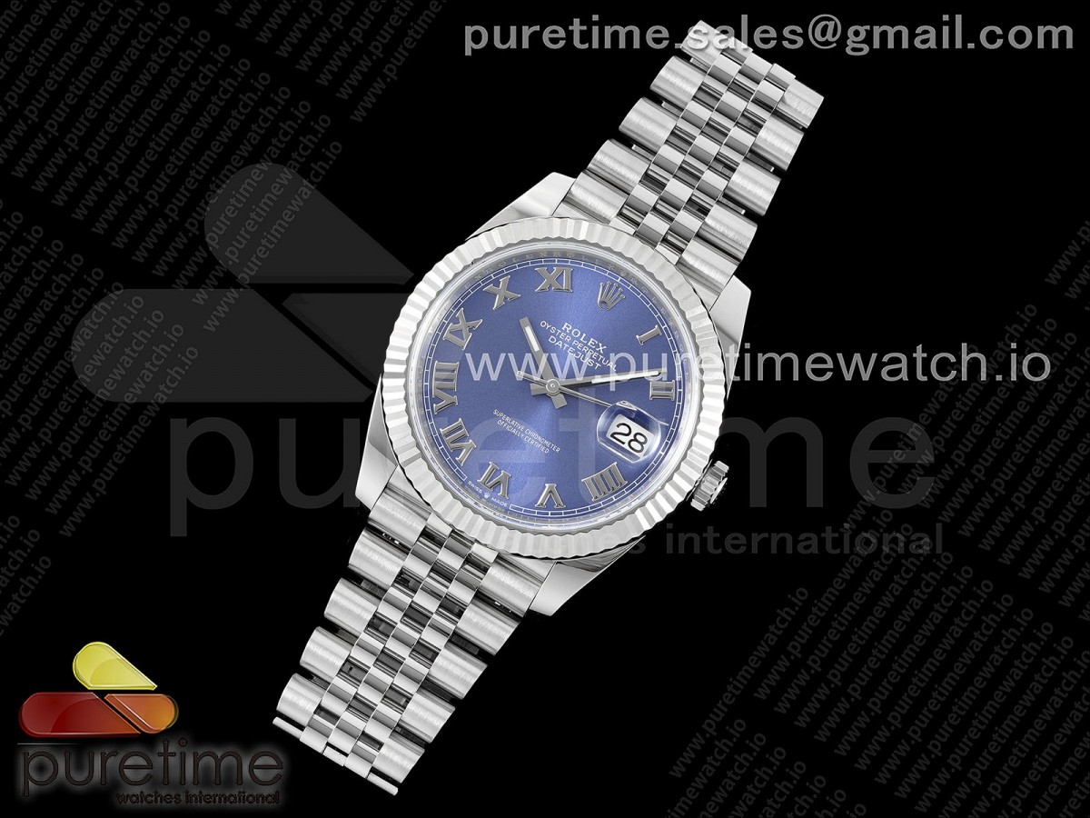 클린공장 로렉스 데이저스트41mm 블로 로만 쥬빌레 밴드 Datejust 41 SS 904L Steel Clean 11 Best Edition Blue Roman Dial on Jubilee Bracelet VR3235