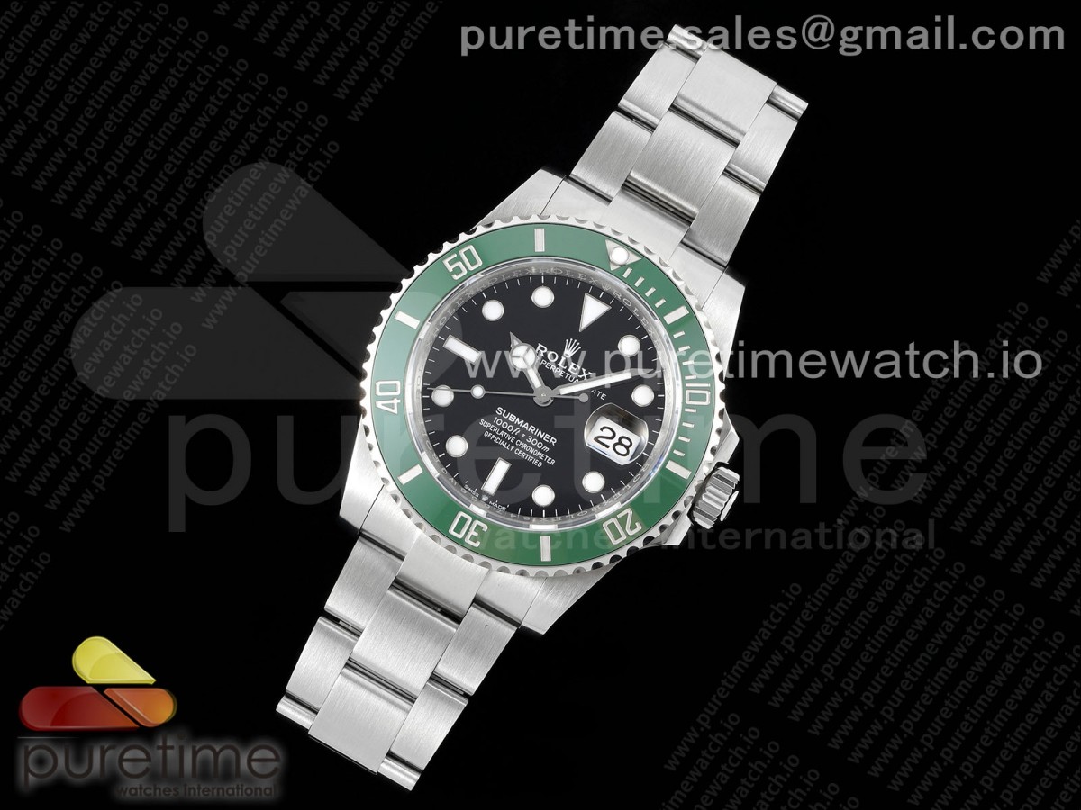 ZF공장 로렉스 서브마리너 신형 41MM 스벅 그린베젤 Submariner 41mm 126610 LV Kermit 904L Steel ZF 11 Best Edition VR3235