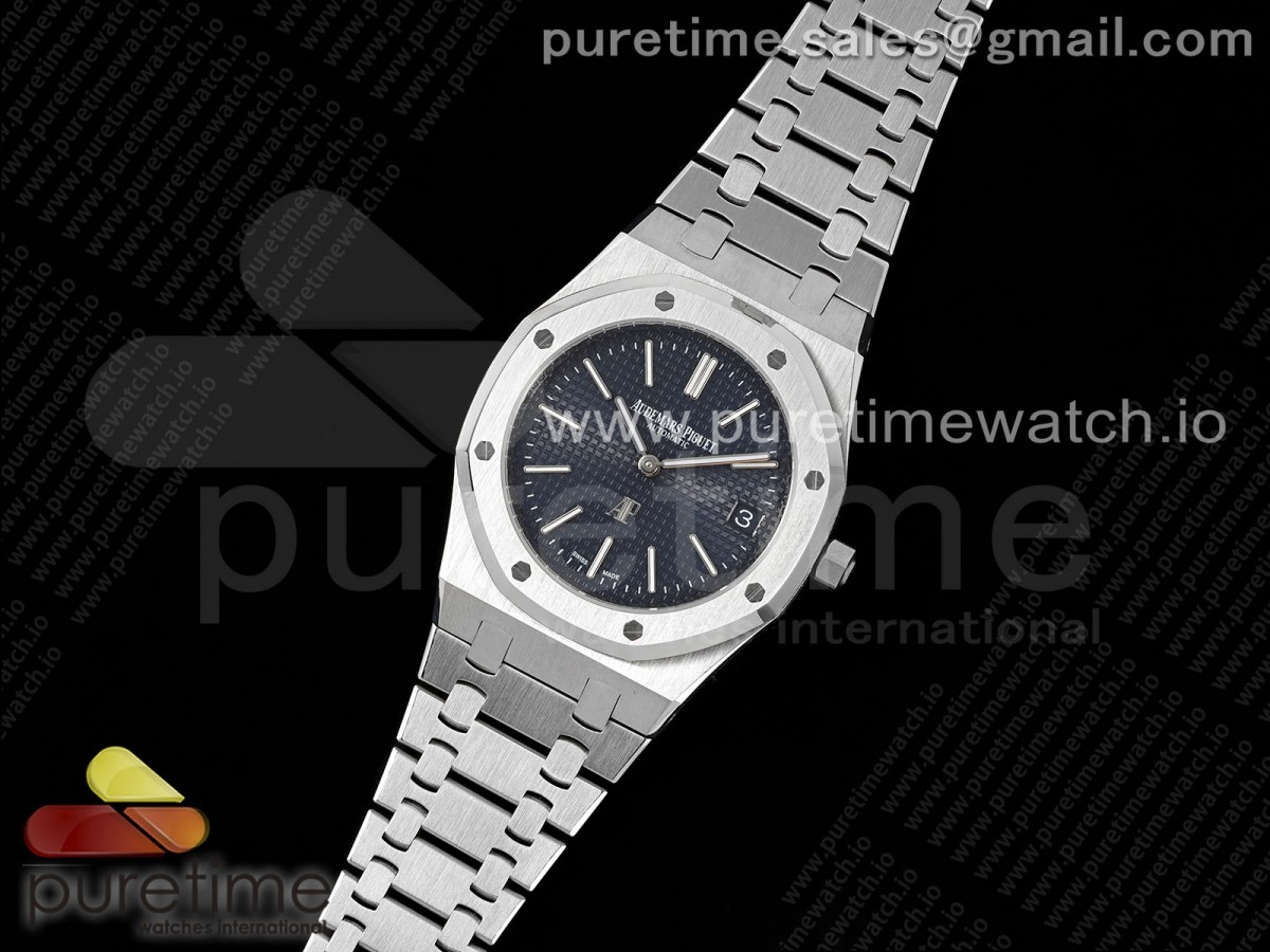 IP공장 로얄오크 15202 39미리 블루 다이얼 Royal Oak 39mm 15202 SS IPF 11 Best Edition Blue Textured Dial on SS Bracelet A2121