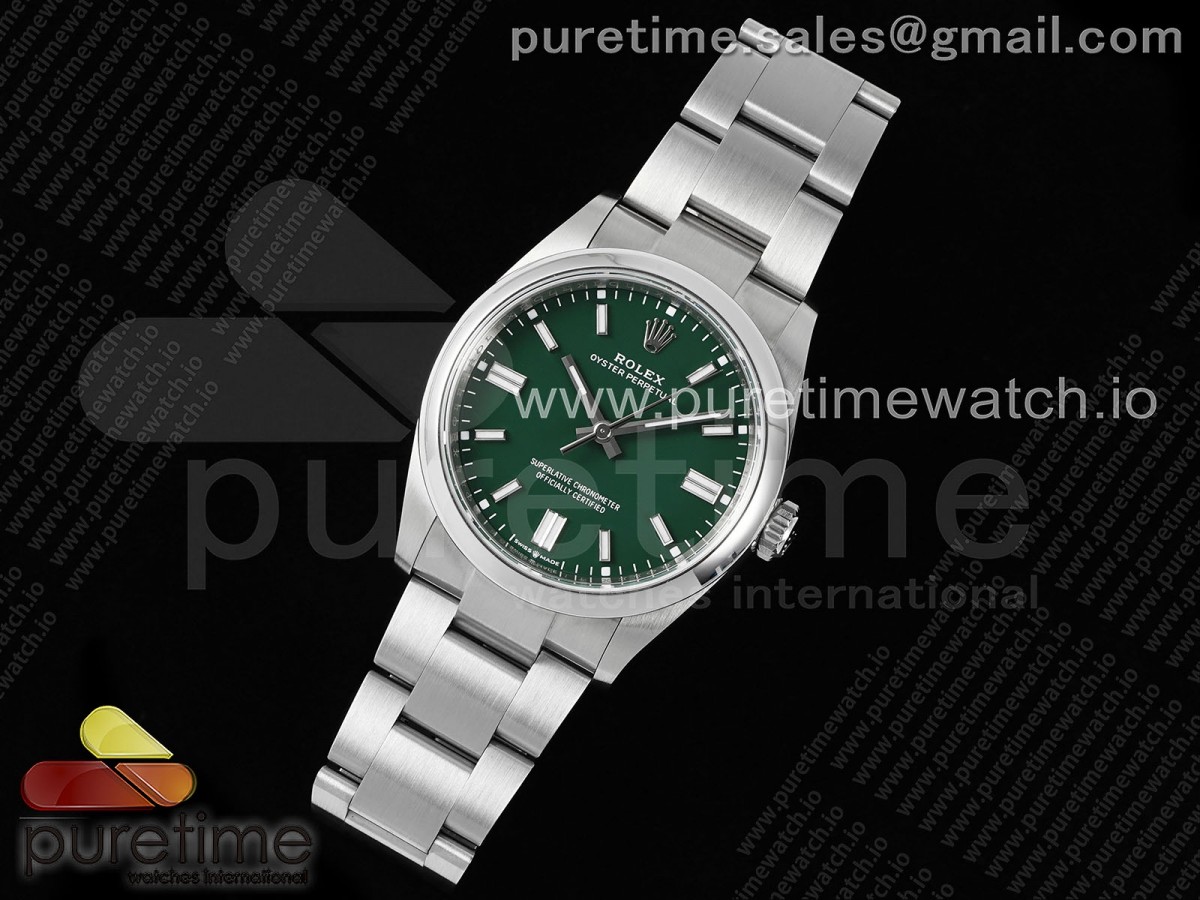 vs공장 롤렉스 오이스터 36미리 3230 업그레이드 최신버전 Oyster Perpetual 126000 36mm VSF 11 Best Edition 904L Steel Green Dial VS3230 V2