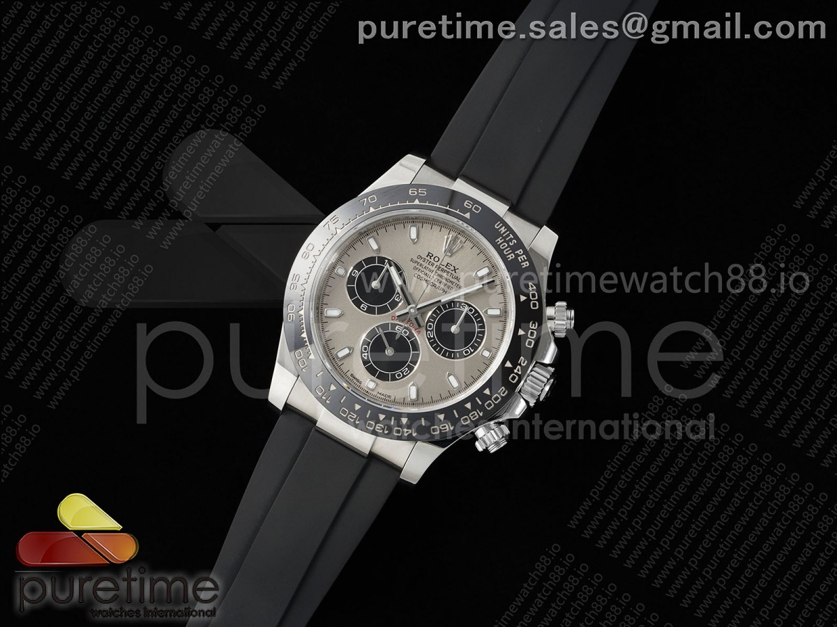 VS공장 롤렉스 데이토나 그레 다이얼DAYTONA 116519 VSF 11 BEST EDITION 904L STEEL GRAY DIAL ON OYSTERFLEX STRAP DD4130